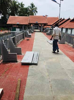 Waterfront view at Kottappuram House Boat Terminal
